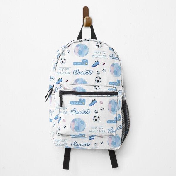 Vista previa del artículo con la obra «Paquete de pegatinas de fútbol con acuarela de color azul claro», diseñado y vendido por The-Goods.