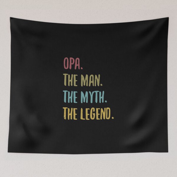Item preview, OPA THE MAN THE MYTH THE LEGEND designed and sold by sayedul987034.