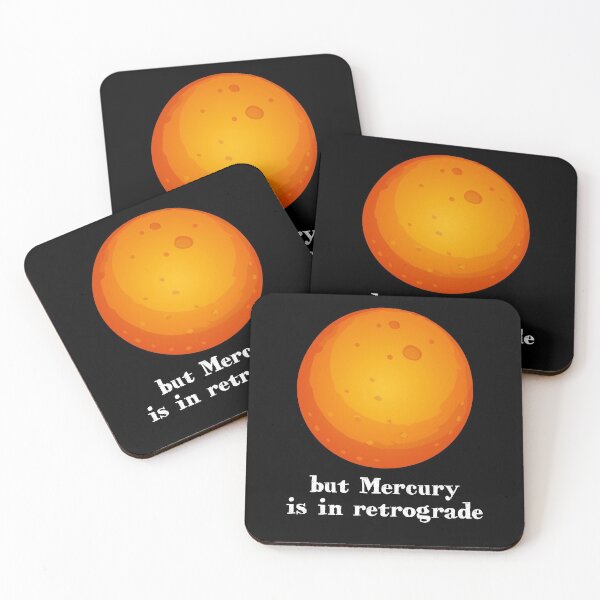 Item preview, But mercury is in retrograde designed and sold by Rustic Valley Studio.