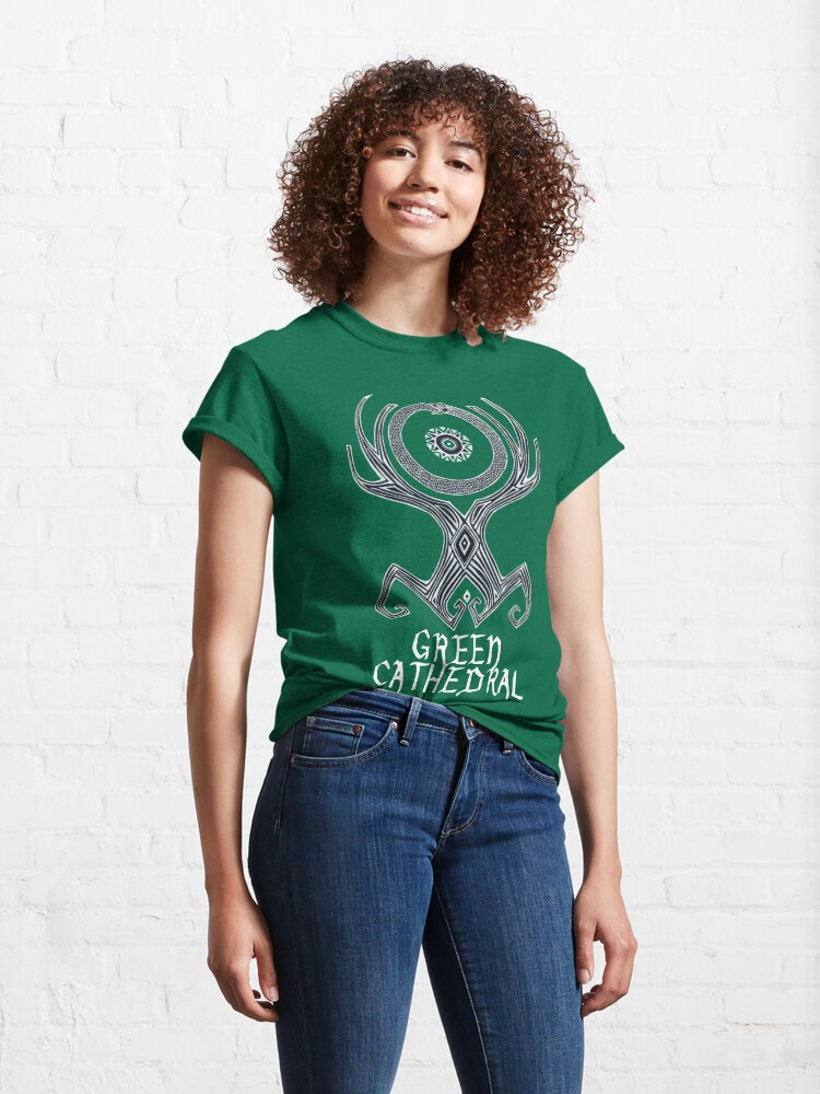 Alternate view of Green Cathedral Classic T-Shirt