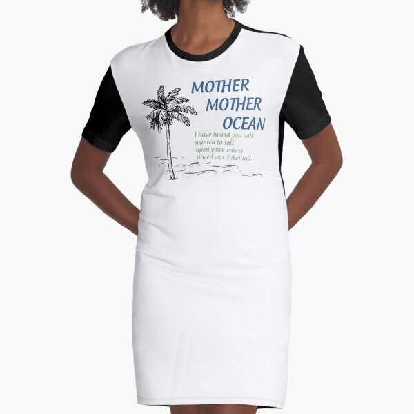 Mother, Mother, Ocean Graphic T-Shirt Dress