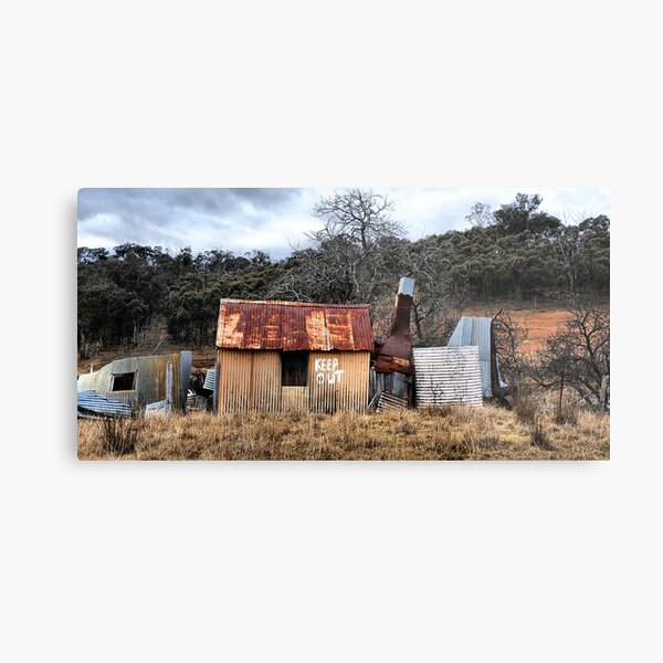 KEEP OUT!! Hill End NSW Australia Metal Print