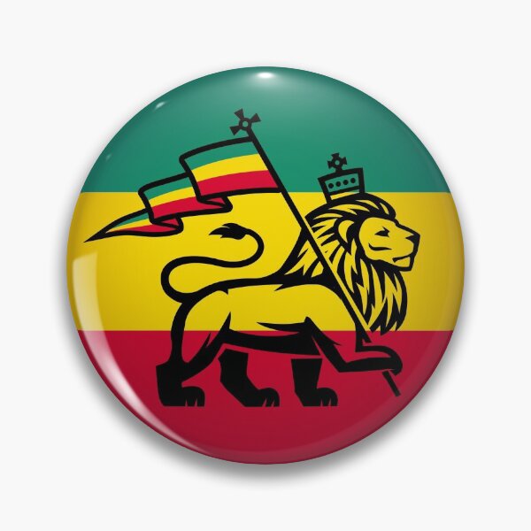 Item preview, Rasta Lion With Flag Marching in Green, Yellow, and Red designed and sold by OfferHeat.