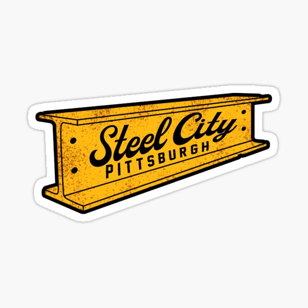 steel city pittsburgh sticker Sticker