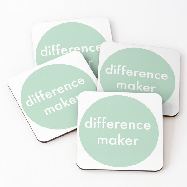 Item preview, DIFFERENCE MAKER designed and sold by weloveart.