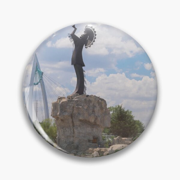 Item preview, Keeper of the Plains Landscape designed and sold by AT-Photo.