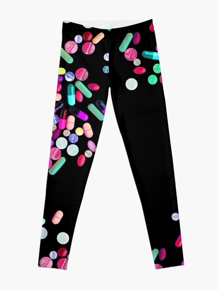 Fun quirky polka dots leggings | Zazzle