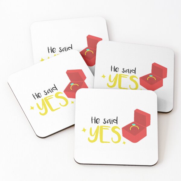 Item preview, He Said Yes designed and sold by AboveTee's Design.