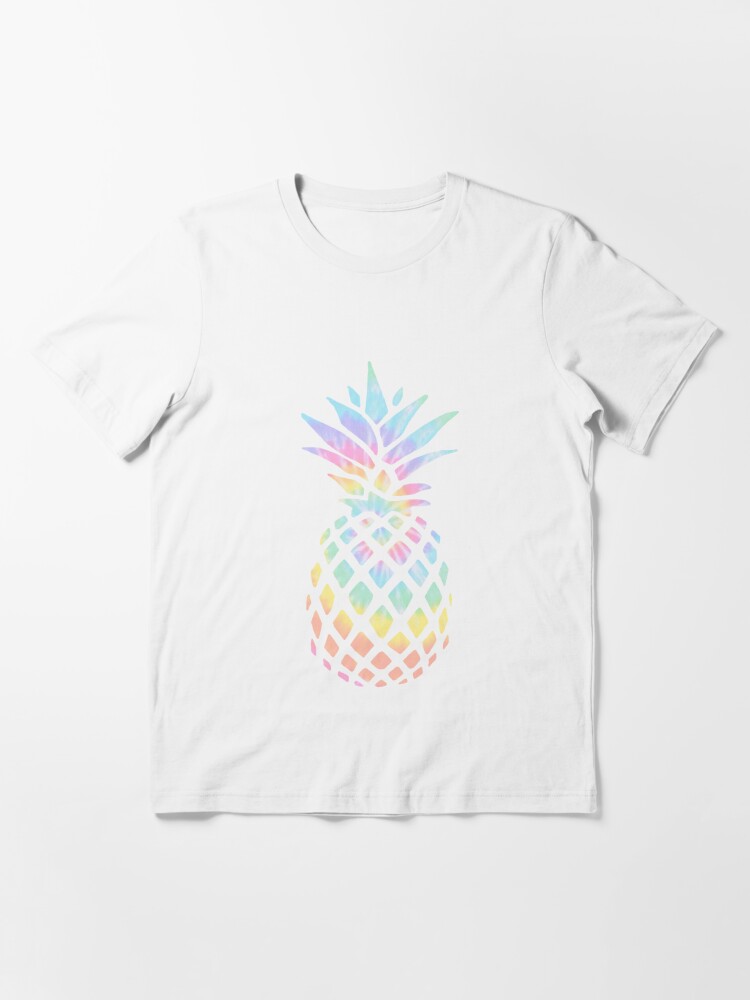 Rainbow Watercolor Pineapple Active T-Shirt for Sale by