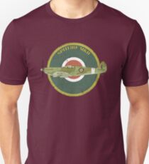 RAF MKII Spitfire Vintage Look Fighter Aircraft Unisex T-Shirt