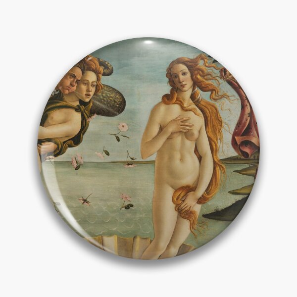 Item preview, probablemente hecho a mediados de la década de 1480. Representa a la diosa Venus llegando a la orilla después de su nacimiento. designed and sold by emilypigou.