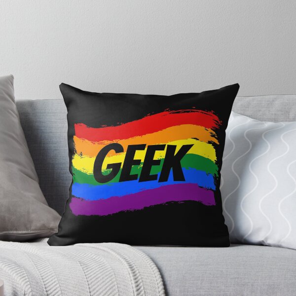 Item preview, Geek Rainbow Flag Orgullo Gay Nerd designed and sold by FandomHouse.
