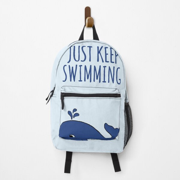 Item preview, Just Keep Swimming Whale designed and sold by Chisai Letters.