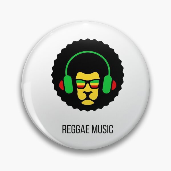 Item preview, Reggae Music With Rasta Lion Wearing Headphones designed and sold by OfferHeat.