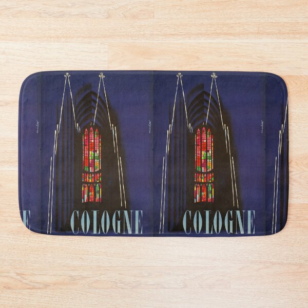 Item preview, Cologne vintage travel poster designed and sold by stickart-marek.