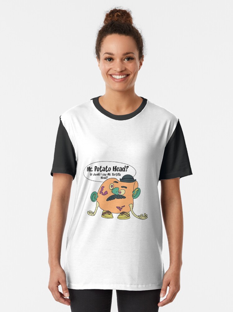 Mr Tortilla Head T Shirt By Bluecherryyyy Redbubble