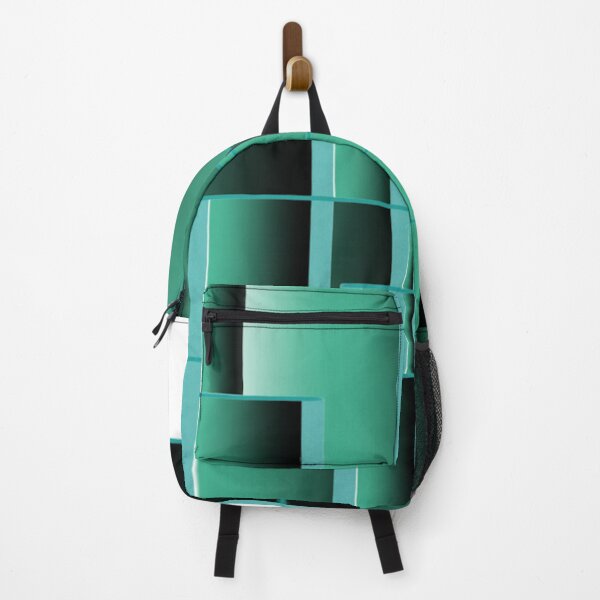 Item preview, Modern Emerald Squares designed and sold by Idotwins.