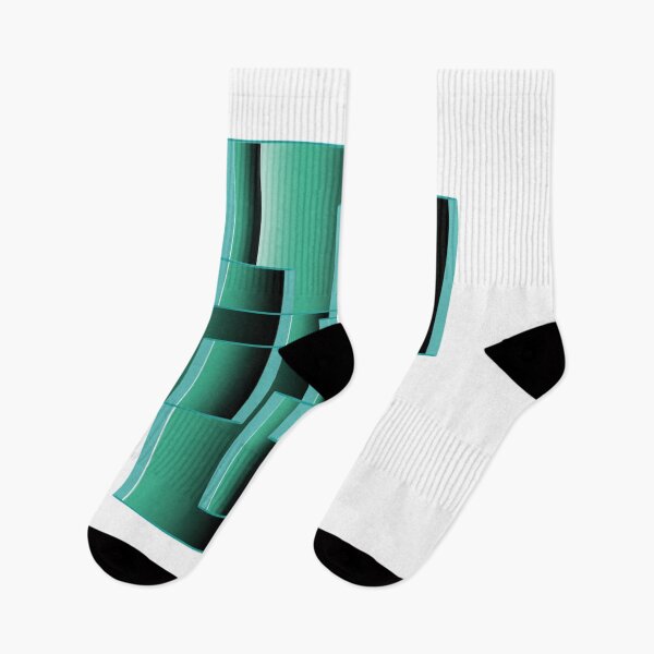 Item preview, Modern Emerald Squares designed and sold by Idotwins.