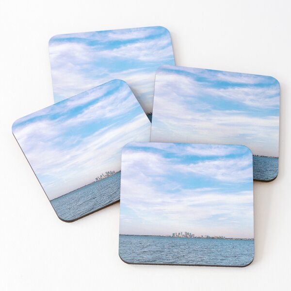 Item preview, Downtown Tampa Florida Skyline designed and sold by -Nats-Designs-.