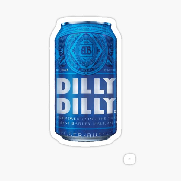 DILLY DILLY BEER MUGS DECAL FOR CARS AND TRUCKS 