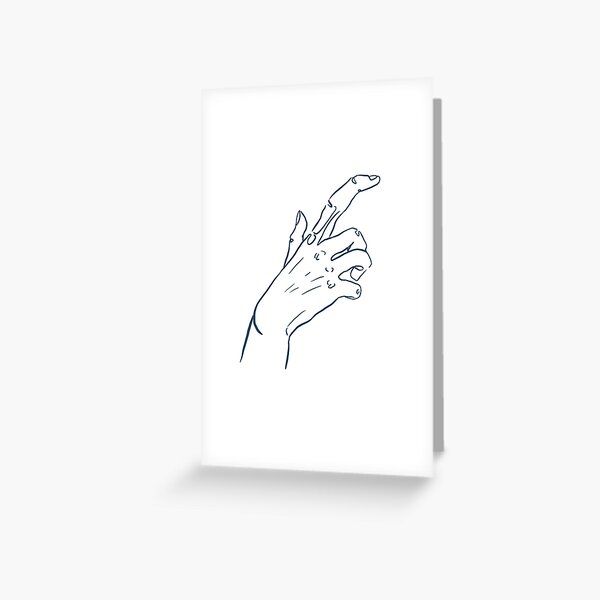 Hand Greeting Card