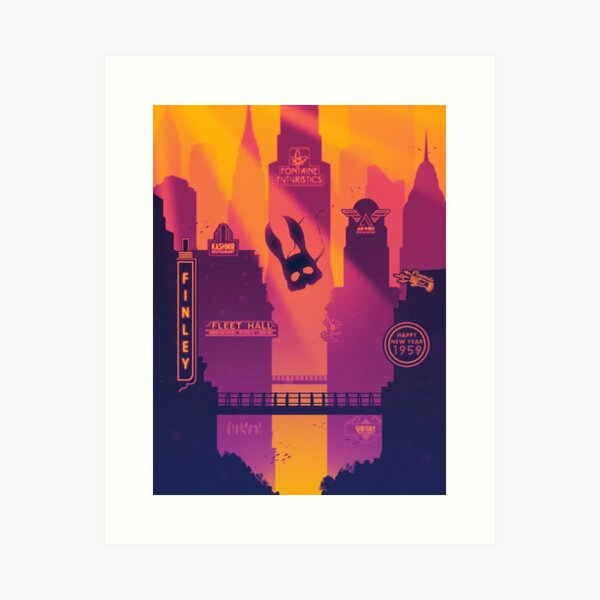 Item preview, Welcome to Rapture (Sunset) designed and sold by AlexGiudici.