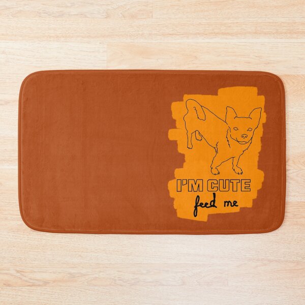 Item preview, "I'm Cute.  Feed Me." Terrier Sketch designed and sold by LochNestFarm.