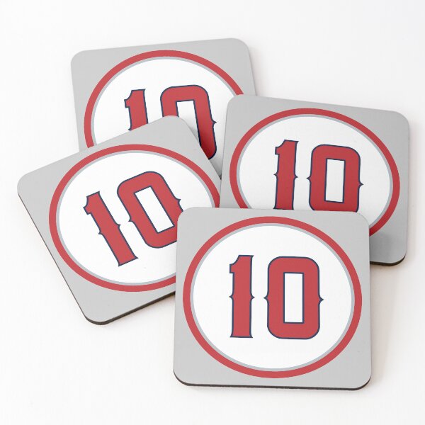 Item preview, Justin Upton #10 Jersey Number designed and sold by StickBall.