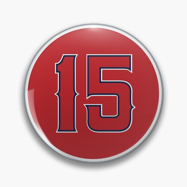 Item preview, Tim Salmon #15 Jersey Number designed and sold by StickBall.
