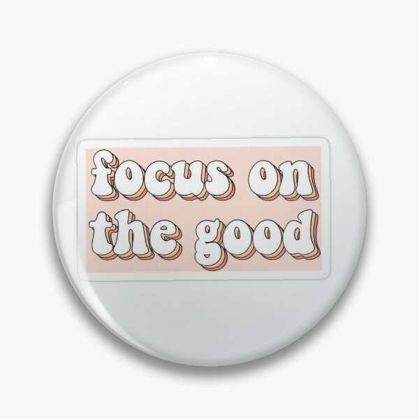 Item preview, Focus on the Good (sticker) designed and sold by Rileykeehan.