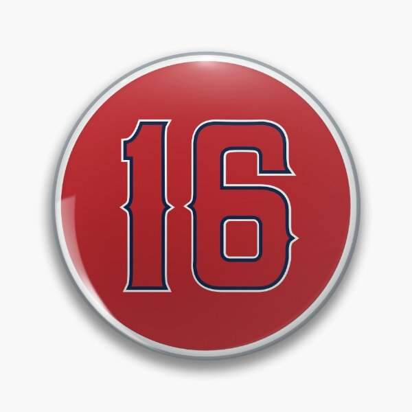 Item preview, Garret Anderson #16 Jersey Number designed and sold by StickBall.