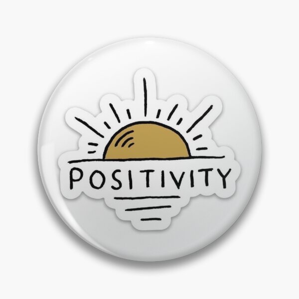 Aperçu de l'œuvre Autocollant mignon de positivité créée et vendue par Rileykeehan.