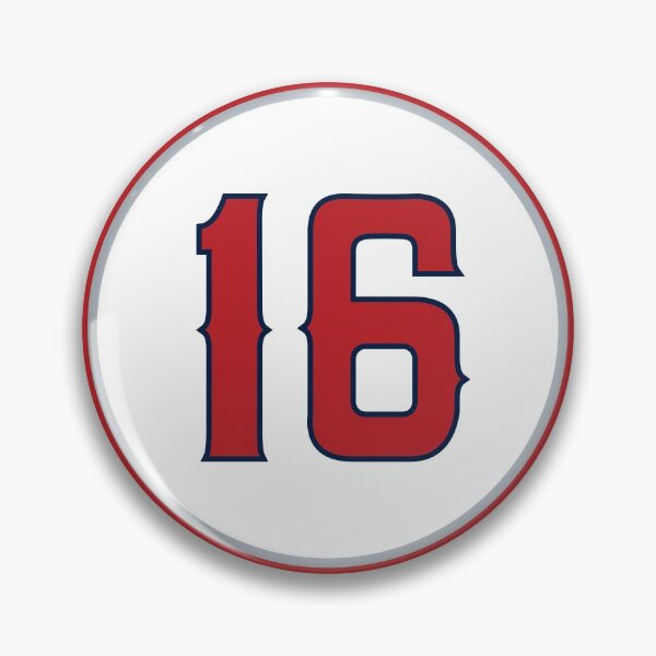 Item preview, Garret Anderson #16 Jersey Number designed and sold by StickBall.