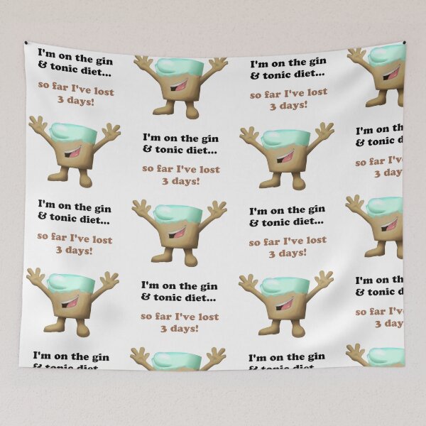 Item preview, Gin & Tonic Diet designed and sold by tnewton69.