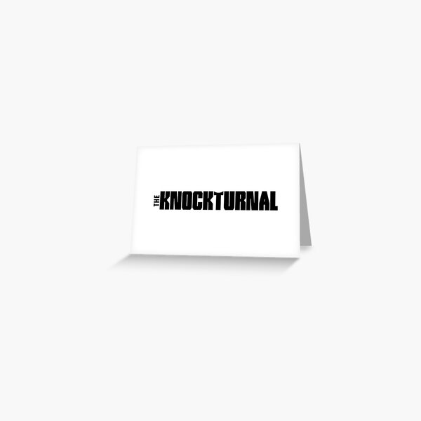The Knockturnal Main Greeting Card