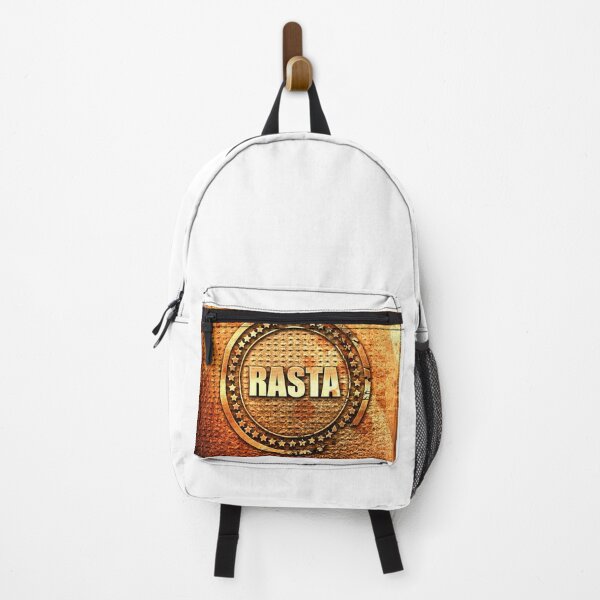 Item preview, Rasta Sign Stamped Metal Onto Brown Background Art designed and sold by OfferHeat.