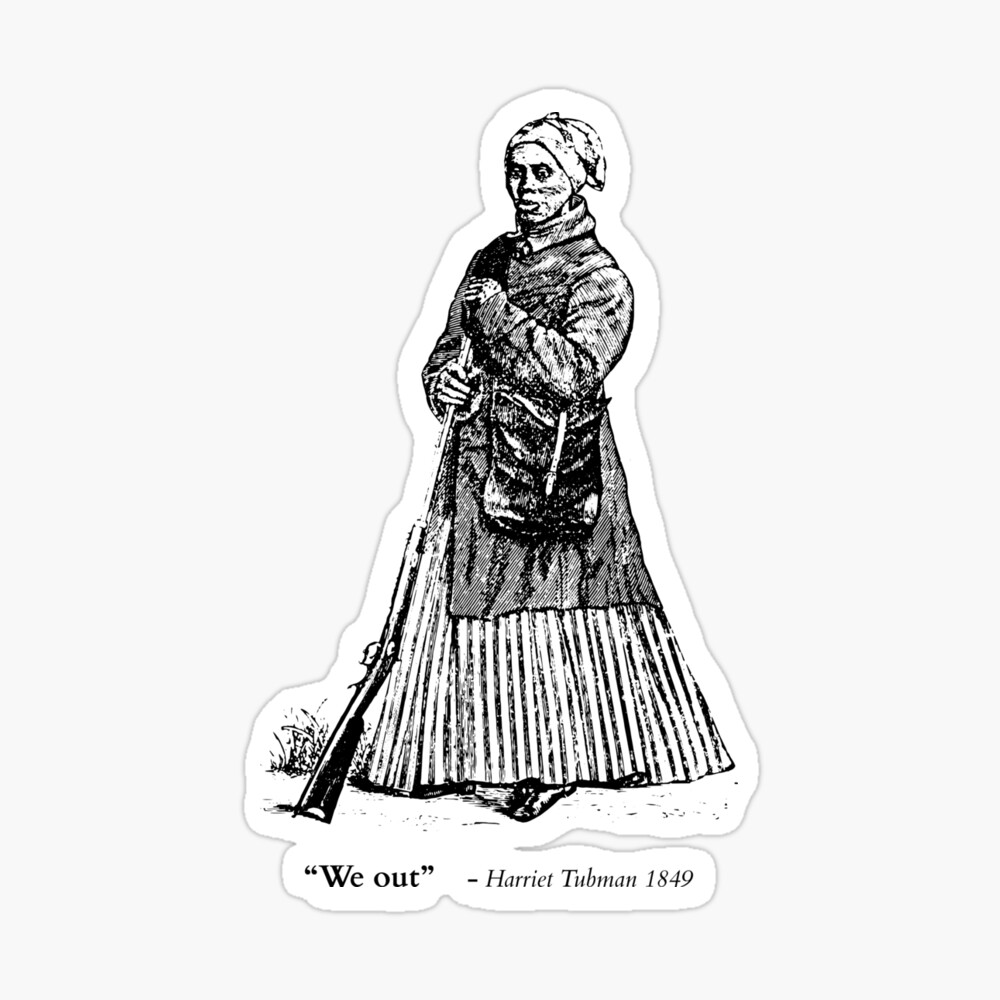 Featured image of post Harriet Tubman Clipart Black And White Polish your personal project or design with these harriet tubman transparent png images make it even more personalized and more attractive