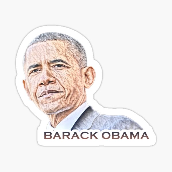 barack obama Sticker