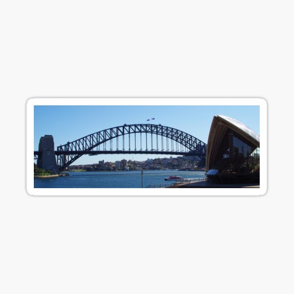 Item preview, Sydney Harbour Bridge & Opera House designed and sold by rom01.