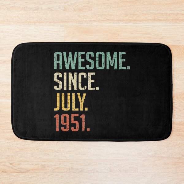Item preview, Awesome Since July 1951 69th Birthday Gift 69 Years Old Vintage July 1951 designed and sold by Takatv.