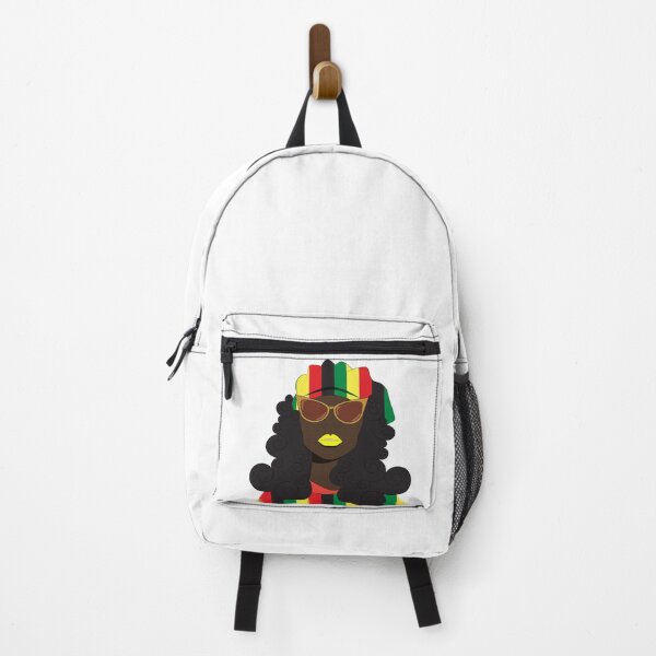Item preview, Rasta Girl With Hip Sunglasses and Yellow Lipstick designed and sold by OfferHeat.