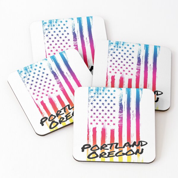 Item preview, Portland Oregon Rainbow Flag LGBT Gay Lesbian Pride LGBTQ designed and sold by GabiBlaze.