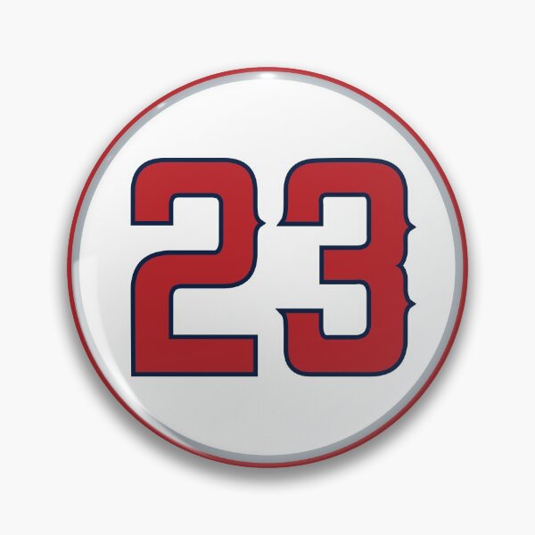 Item preview, Matt Thaiss #23 Jersey Number designed and sold by StickBall.