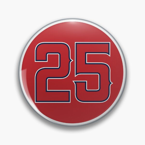 Item preview, Dexter Fowler #25 Jersey Number designed and sold by StickBall.