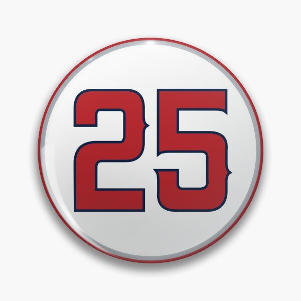 Item preview, Dexter Fowler #25 Jersey Number designed and sold by StickBall.