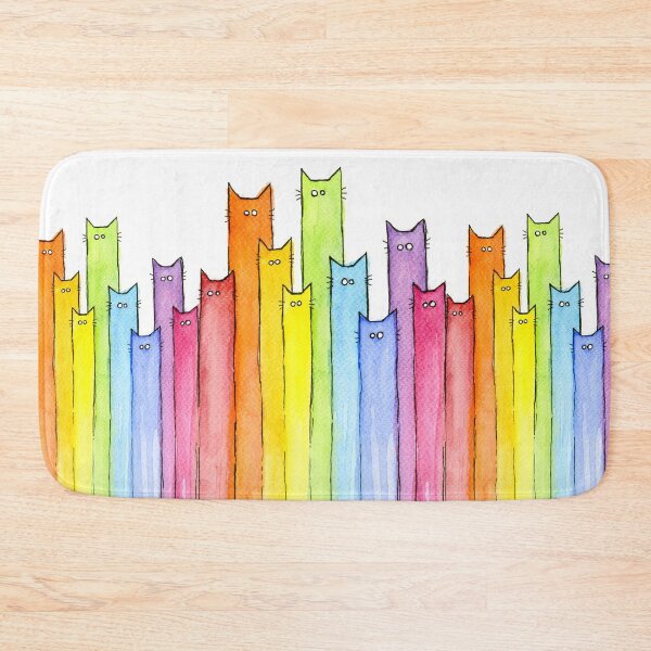 Item preview, Rainbow of Cats designed and sold by Olga Shvartsur.