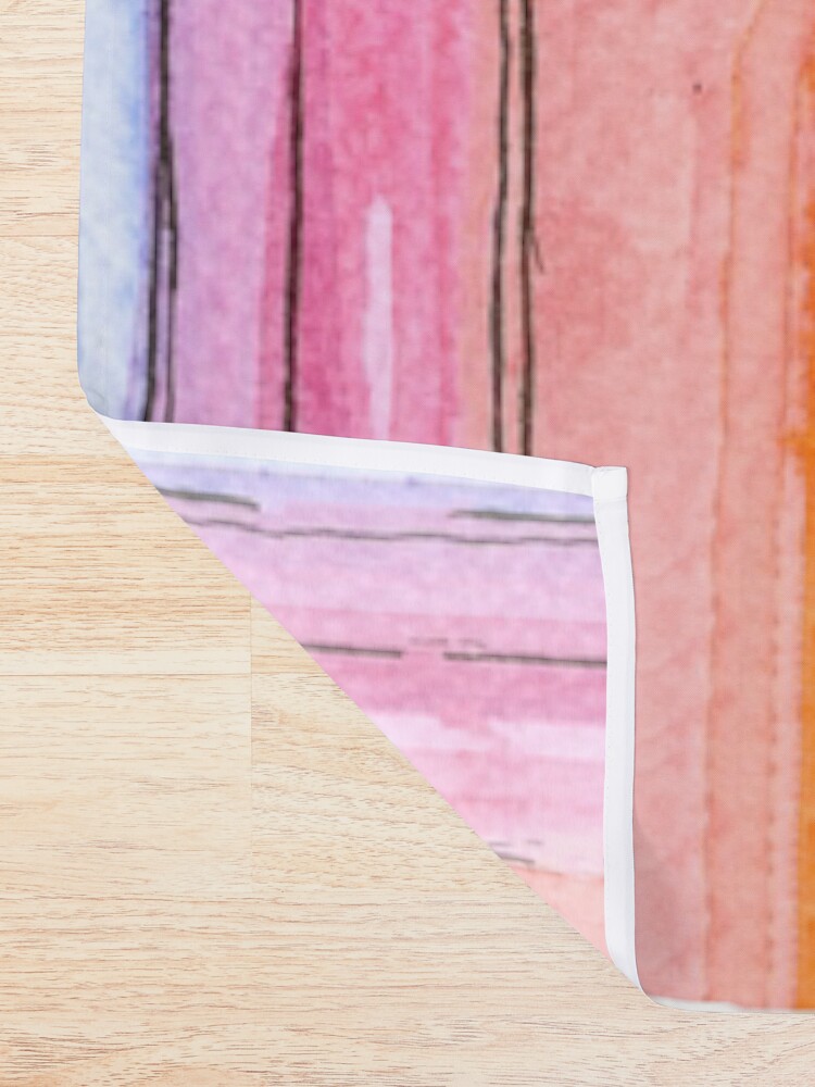 Alternate view of Rainbow of Cats Shower Curtain