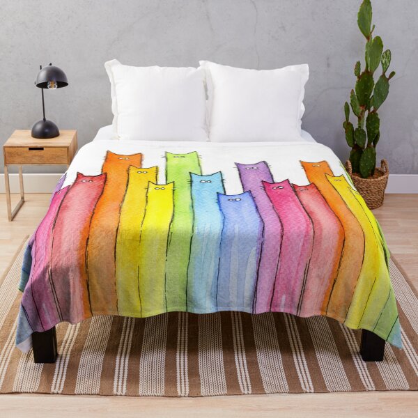 Item preview, Rainbow of Cats designed and sold by Olga Shvartsur.