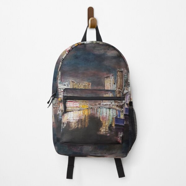 Item preview, Melbourne at night designed and sold by ChristineDavisArt.