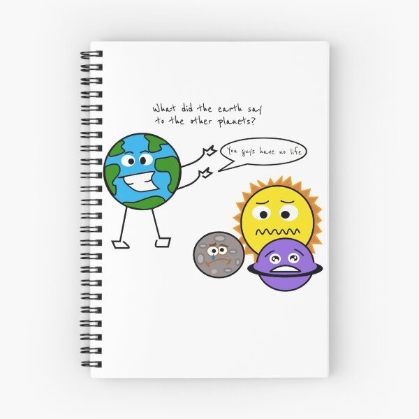 Item preview, Earth and Planets Funny Cartoon  designed and sold by Idotwins.
